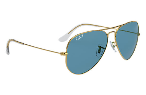 ray ban aviator blu