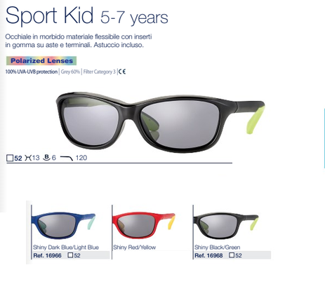 CENTROSTYLE - SPORT KID 5-7 Anni | FotoOtticaPuntoDiVista.com