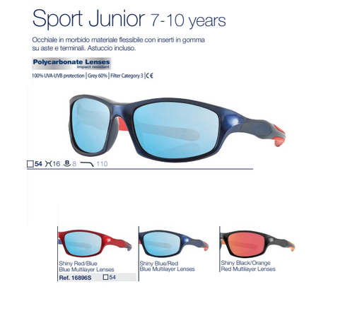 CENTROSTYLE - SPORT JUNIOR 7-10 Anni | FotoOtticaPuntoDiVista.com